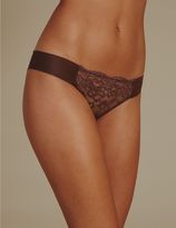 Thumbnail for your product : Marks and Spencer Rio Sweetheart Lace Brazilian Knickers