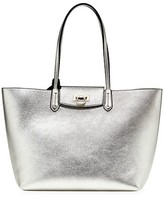 Thumbnail for your product : Ferragamo Travel Metallic Leather Tote