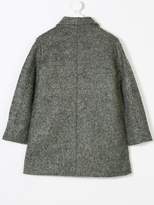 Thumbnail for your product : Lost And Found Kids glove-shaped pockets textured coat