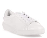 Dior White crinkled patent leather sneaker