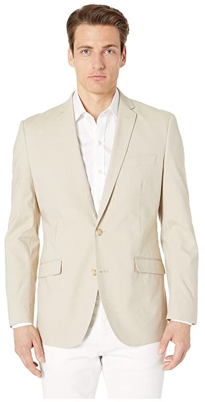 Kenneth Cole Reaction Unlisted Chambray Sports Coat (Beige) Men's ...