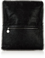 Thumbnail for your product : Stella McCartney Women's Falabella Shaggy Deer Foldover Clutch-BLACK
