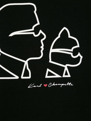 Karl Lagerfeld Paris graphic top