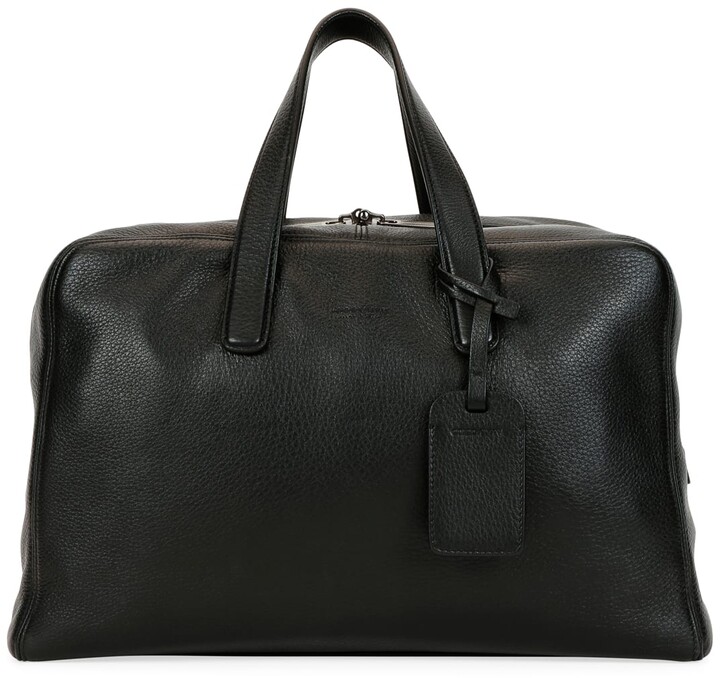 mens leather carryall