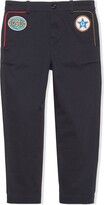 Thumbnail for your product : Gucci Children Stretch-Gabardine Star Patch Trousers