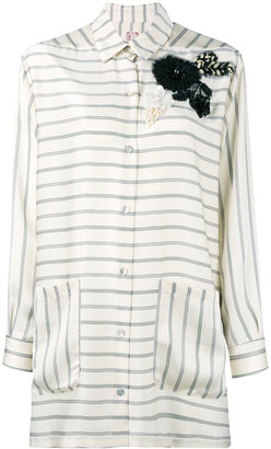 Antonio Marras oversized corsage shirt - women - Polyester - 44