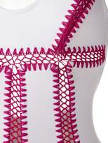 Thumbnail for your product : Amir Slama crochet swimsuit
