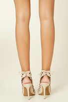 Thumbnail for your product : Forever 21 FOREVER 21+ Geo Cutout Stiletto Booties