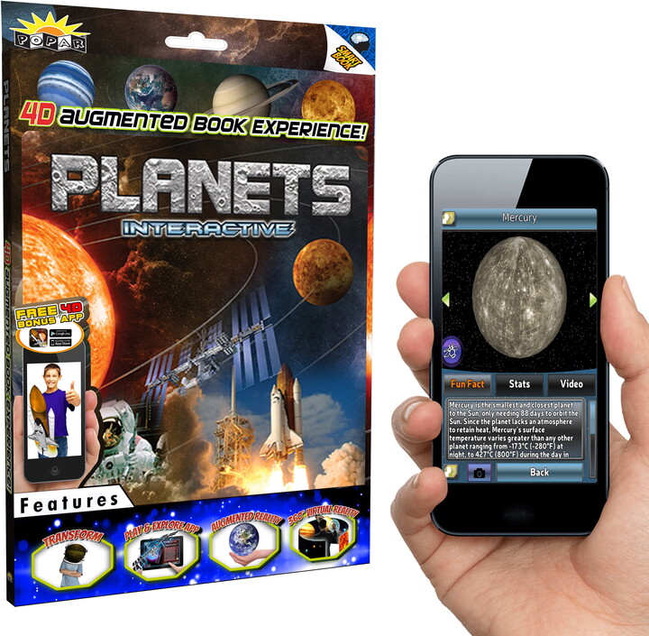 Popar Toys - Planets Interactive Smart Book