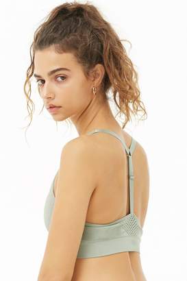 Forever 21 Low Impact - Cutout Sports Bra