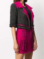 Thumbnail for your product : Loulou Chain-Embellished Knitted Blazer
