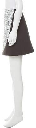 Narciso Rodriguez Textured Mini Skirt