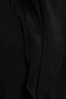 Thumbnail for your product : Frame Margeurite Silk Crepe De Chine Blouse