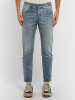Thumbnail for your product : Gucci Slim-Fit Cropped Tapered Denim Jeans