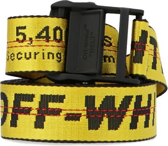 Off-White Classic Industrial Logo Embroidered Belt - ShopStyle
