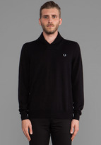 Thumbnail for your product : Fred Perry Classic Shawl Neck Sweater