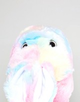 Thumbnail for your product : ASOS NIBBLER Bunny Soft Slippers