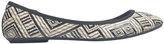 Thumbnail for your product : Wet Seal Basket Weave Tribal Ballet Flat