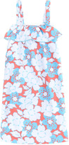 Thumbnail for your product : Oscar de la Renta Flower-printed stretch lycra beach dress