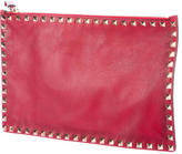 Thumbnail for your product : Valentino Rockstud Leather Pouch