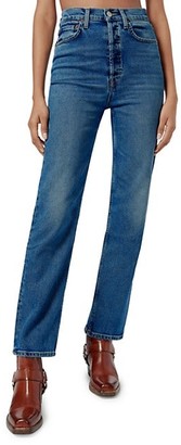 RE/DONE 70s Ultra High-Rise Straight-Leg Jeans