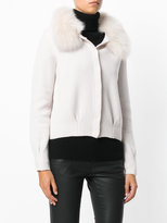 Thumbnail for your product : Philo-Sofie fur collar cardigan