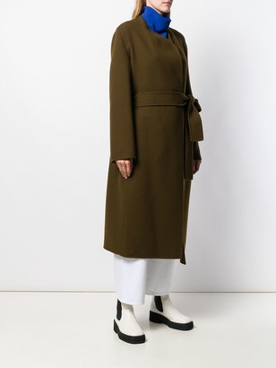 The Row Long Belted Coat