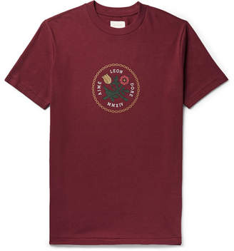 Leon Aimé Dore Logo-Print Cotton-Jersey T-Shirt