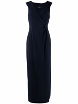 Thumbnail for your product : Lauren Ralph Lauren Sleeveless Pinched-Waist Maxi Dress