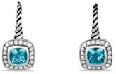 Thumbnail for your product : David Yurman Albion Drop Earrings with Blue Topaz and Diamonds