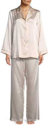 Christine Lingerie Garbo Classic Silk Pajama Set