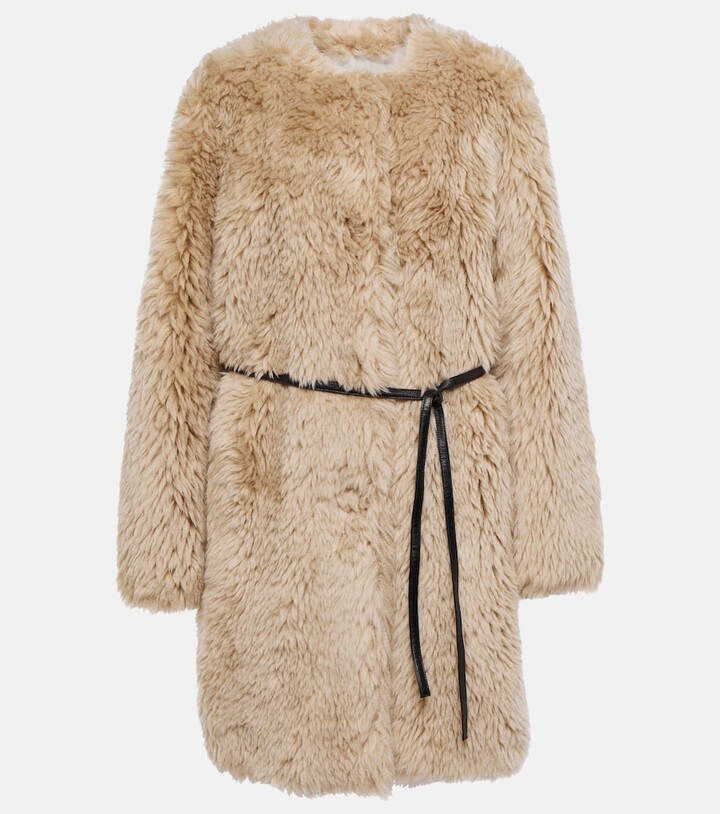 Yves Salomon Meteo belted wool coat