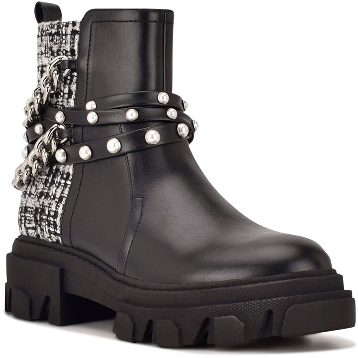 studded booties dsw