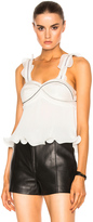 Thumbnail for your product : 3.1 Phillip Lim Sleeveless Pleated Ruffle Top