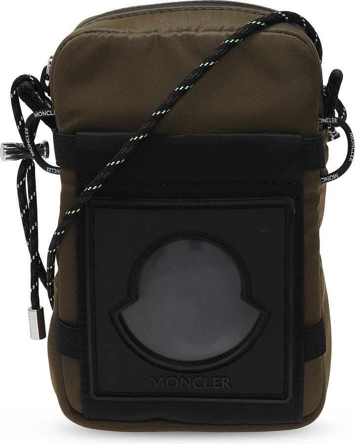Moncler Phone Pouch With Strap - Green - ShopStyle Messenger Bags