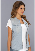 Thumbnail for your product : G Star G-Star Arc Zip Slim Sleeveless Shirt in Comfort P.A. Light Aged