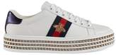 Thumbnail for your product : Gucci Ace sneaker with crystals