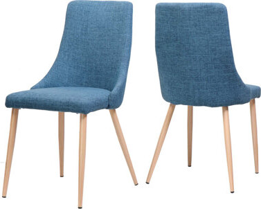 Ebern Designs Mid Century Modern Nafisha Armless Dining Chairs Set Of 2