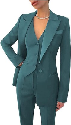 Office Woman 3 Piece Suit, Bridal Pantsuit, Blazer Women, Women