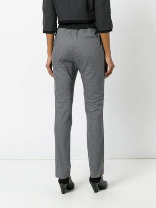 A.F.Vandevorst contrast stripe trousers