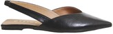 Thumbnail for your product : Office Fritz Point Slingback Flats Black Leather