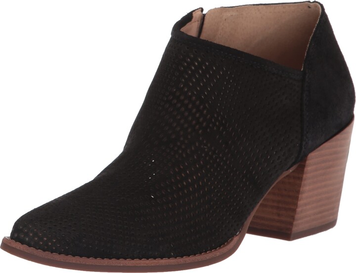 lucky brand booties perforated