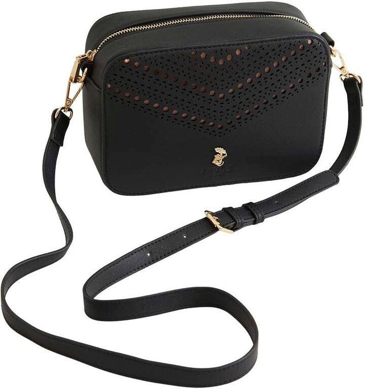 Fable England Black Laser Cut Camera Bag ShopStyle