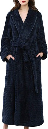 womens flannel dressing gown