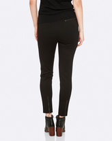 Thumbnail for your product : Oxford Jackie Button Detail Pants Blk X