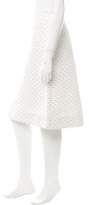 Thumbnail for your product : Trademark Polka Dot Knee-Length Skirt w/ Tags white Trademark Polka Dot Knee-Length Skirt w/ Tags