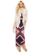 Thumbnail for your product : INC International Concepts Spaghetti-Strap Printed Maxi Dress
