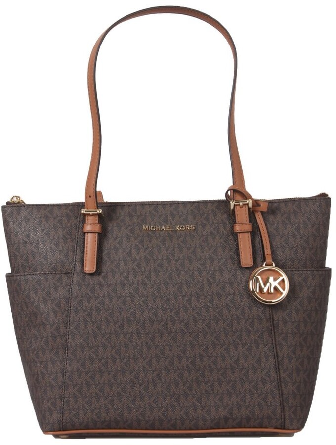 michael kors east west jet set tote