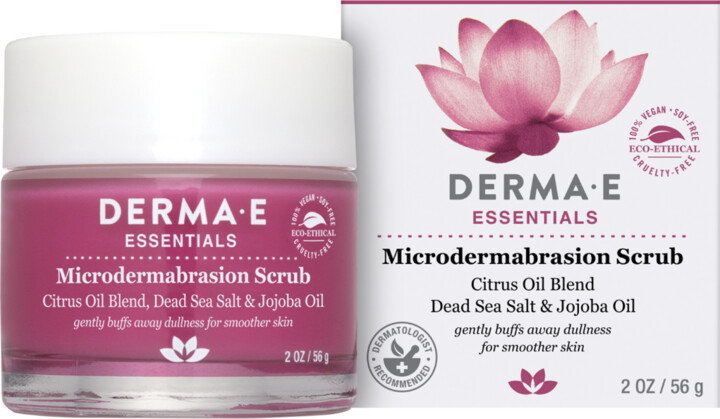 Derma E Dead Sea Salt Microdermabrasion Scrub 2 oz