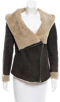 Thumbnail for your product : Helmut Lang Shearling Hooded Jacket